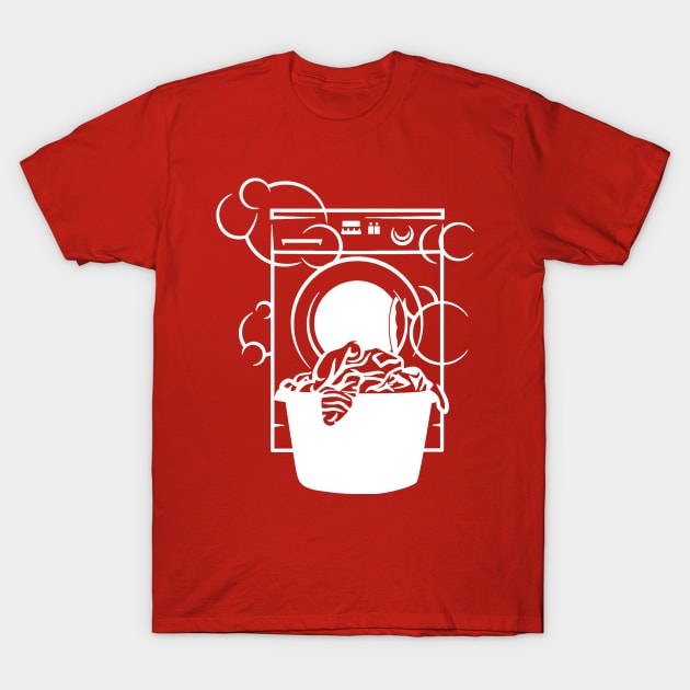 washing machine T-Shirt by baikteman